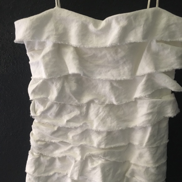 Linen, J.Crew form- fitting dress - Picture 3 of 5